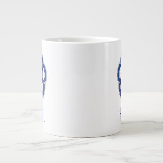 Eastern Illinois Panthers Paw Print & EIU Grote Koffiekop (Voorkant)