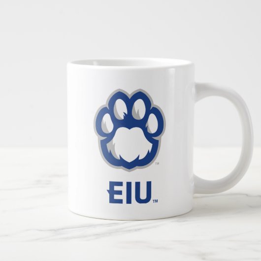 Eastern Illinois Panthers Paw Print & EIU Grote Koffiekop (Rechts)