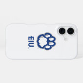 Eastern Illinois Panthers Paw Print & EIU iPhone 16 Hoesje (Achterkant horizontaal)