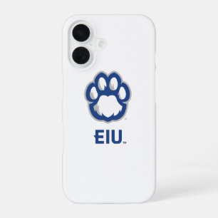 Eastern Illinois Panthers Paw Print & EIU iPhone 16 Hoesje