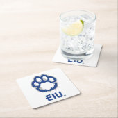 Eastern Illinois Panthers Paw Print & EIU Kartonnen Onderzetters (Insitu)