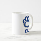 Eastern Illinois Panthers Paw Print & EIU Koffiemok (Voorkant rechts)