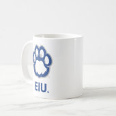 Eastern Illinois Panthers Paw Print & EIU Koffiemok (Voorkant links)