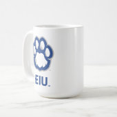 Eastern Illinois Panthers Paw Print & EIU Koffiemok (Voorkant links)