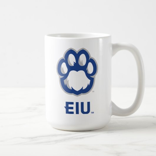 Eastern Illinois Panthers Paw Print & EIU Koffiemok (Rechts)