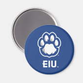 Eastern Illinois Panthers Paw Print & EIU Magneet (Voorkant / Achterkant)