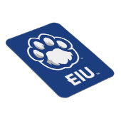 Eastern Illinois Panthers Paw Print & EIU Magneet (Rechterzijde)