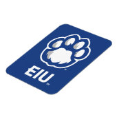 Eastern Illinois Panthers Paw Print & EIU Magneet (Linkerzijde)