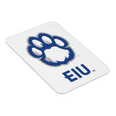 Eastern Illinois Panthers Paw Print & EIU Magneet (Rechterzijde)