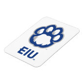 Eastern Illinois Panthers Paw Print & EIU Magneet (Linkerzijde)
