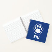 Eastern Illinois Panthers Paw Print & EIU Notitieboek (Binnen)