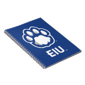 Eastern Illinois Panthers Paw Print & EIU Notitieboek (Rechterzijde)