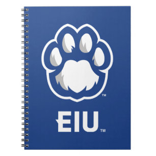 Eastern Illinois Panthers Paw Print & EIU Notitieboek