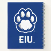 Eastern Illinois Panthers Paw Print & EIU Notitieboek (Achterkant)