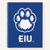 Eastern Illinois Panthers Paw Print & EIU Notitieboek (Voorkant)