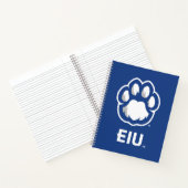 Eastern Illinois Panthers Paw Print & EIU Notitieboek (Binnen)