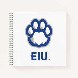 Eastern Illinois Panthers Paw Print & EIU Notitieboek