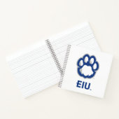 Eastern Illinois Panthers Paw Print & EIU Notitieboek (Binnen)