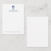 Eastern Illinois Panthers Paw Print & EIU Notitiekaartje (Voorkant / Achterkant)