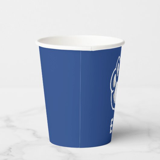 Eastern Illinois Panthers Paw Print & EIU Papieren Bekers (Rechts)