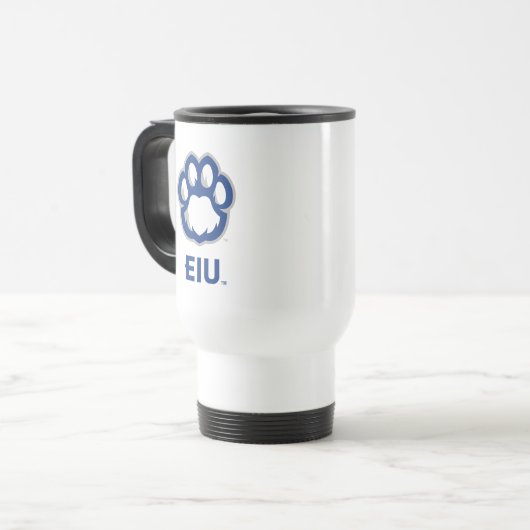 Eastern Illinois Panthers Paw Print & EIU Reisbeker (Voorkant links)