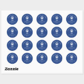 Eastern Illinois Panthers Paw Print & EIU Ronde Sticker (Vel)