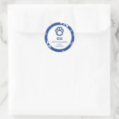 Eastern Illinois Panthers Paw Print & EIU Ronde Sticker (Tas)