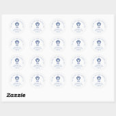 Eastern Illinois Panthers Paw Print & EIU Ronde Sticker (Vel)
