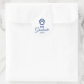 Eastern Illinois Panthers Paw Print & EIU Ronde Sticker (Tas)