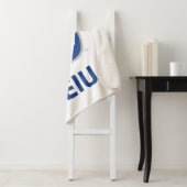 Eastern Illinois Panthers Paw Print & EIU Sherpa Deken (In situ)