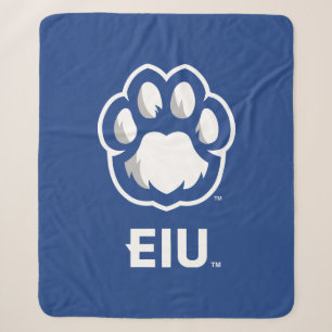 Eastern Illinois Panthers Paw Print & EIU Sherpa Deken