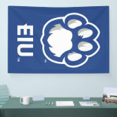 Eastern Illinois Panthers Paw Print & EIU Spandoek (Beurs)