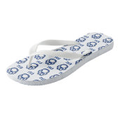 Eastern Illinois Panthers Paw Print & EIU Teenslippers (Schuin)