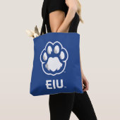 Eastern Illinois Panthers Paw Print & EIU Tote Bag (Dichtbij)