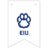 Eastern Illinois Panthers Paw Print & EIU Vlaggetjes (Eerste vlag)