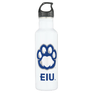 Eastern Illinois Panthers Paw Print & EIU Waterfles