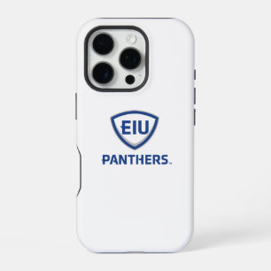 Eastern Illinois Panthers Schild- en Woordmerklogo iPhone 16 Pro Hoesje