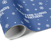 Eastern Illinois Panthers Tekst Logo Cadeaupapier (Rol Hoek)