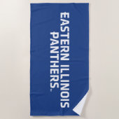 Eastern Illinois Panthers Tekst Logo Strandlaken (Voorkant)