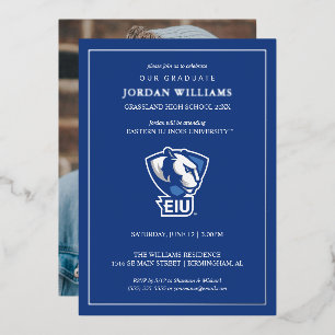 Eastern Illinois University Panthers Logo Folie Uitnodiging
