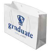 Eastern Illinois University Panthers Logo Groot Cadeauzakje (Achterkant Gekanteld)