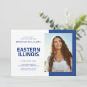 Eastern Illinois University woordmerk logo Aankondiging (Staand voorkant)
