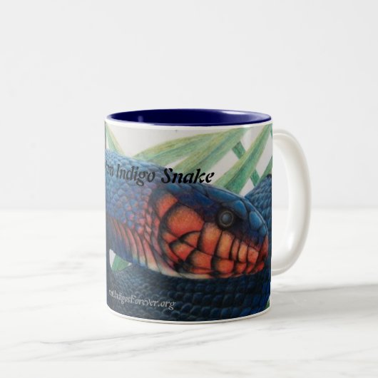 Eastern Indigo Coffee Mok (Voorkant rechts)