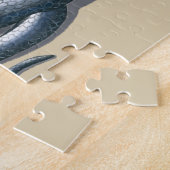 Eastern Indigo Snake Jigzaag Puzzle Legpuzzel (Zijkant)