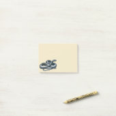 Eastern Indigo Snake Post-it® Notes (Op bureau)