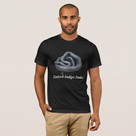 Eastern Indigo Snake T-shirt (Voorkant volledig)