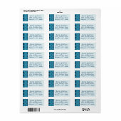 Eastern Kaleidoscope Return Address Labels (Full Sheet)