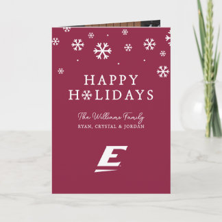 Eastern Kentucky University E Feestdagen Kaart