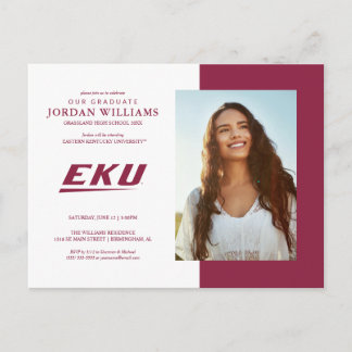 Eastern Kentucky University | EKU Aankondigingskaart