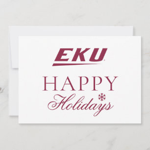 Eastern Kentucky University   EKU Feestdagenkaart